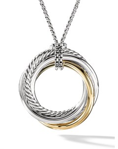 Серебряная подвеска Crossover David yurman