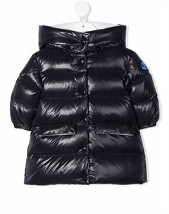 Пуховик с капюшоном и нашивкой Moncler enfant