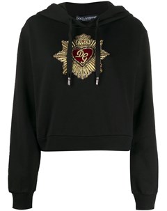 Худи с вышивкой Sacred Heart Dolce&gabbana