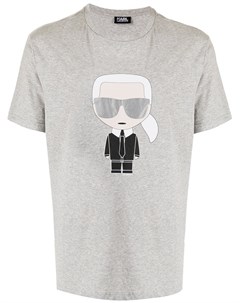 Футболка с принтом K Ikonic Karl lagerfeld