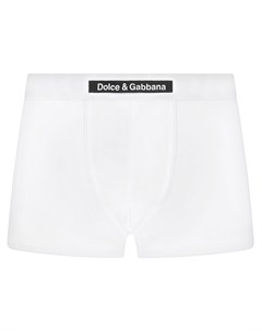 Боксеры с нашивкой логотипом Dolce&gabbana