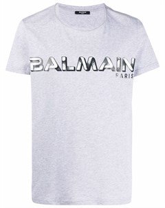 Футболка с логотипом Balmain