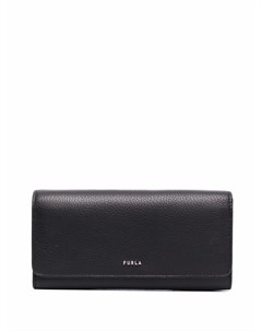 Кошелек из зернистой кожи с логотипом Furla