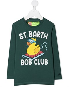 Футболка с принтом Bob Club Mc2 saint barth kids