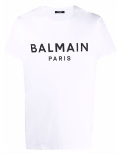 Футболка с логотипом Balmain