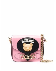 Сумка через плечо с логотипом Moschino