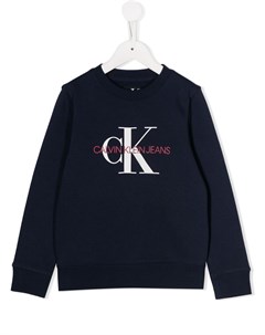 Толстовка с логотипом Calvin klein kids