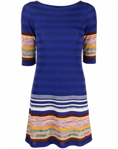 Платье трапеция в полоску Missoni