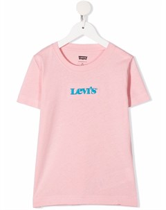 Футболка с вышитым логотипом Levi's kids