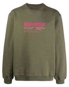 Футболка из органического хлопка с логотипом Maharishi