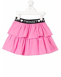 Юбка с логотипом и оборками Twinset kids