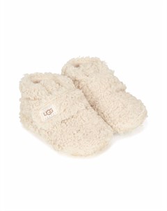 Фактурные пинетки на липучках Ugg kids