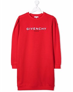 Платье толстовка с логотипом Givenchy kids