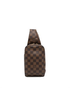 Поясная сумка Damier Ebene Jeronimos 2003 го года Louis vuitton