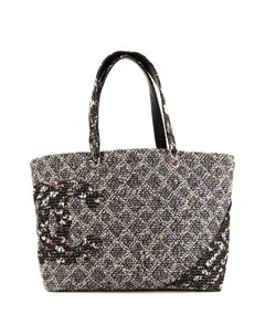 Сумка тоут Cambon Line 2005 го года с логотипом CC Chanel pre-owned