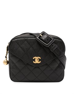 Стеганая поясная сумка 1995 го года с логотипом CC Chanel pre-owned