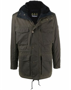 Вощеная куртка на молнии с капюшоном Barbour