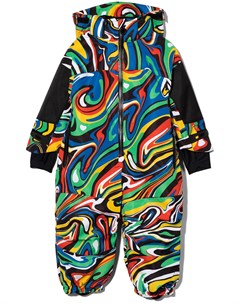 Комбинезон Marble Ski с капюшоном Stella mccartney kids