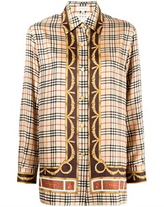 Рубашка 1990 х годов в клетку Vintage Check Burberry pre-owned