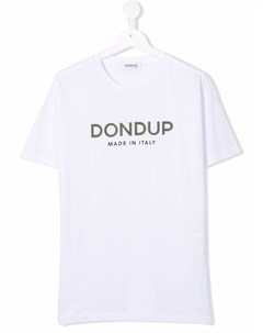 Футболка с логотипом Dondup kids