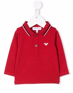 Рубашка поло с логотипом Emporio armani kids