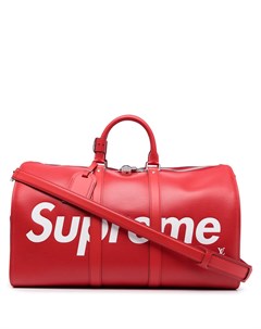 Дорожная сумка Keepall 45 2017 го года из коллаборации с Supreme Louis vuitton