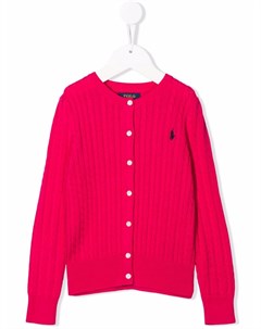 Кардиган фактурной вязки Ralph lauren kids