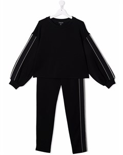 Спортивный костюм с контрастной отделкой Emporio armani kids