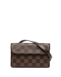 Поясная сумка Damier Ebene Florentine 2007 го года Louis vuitton