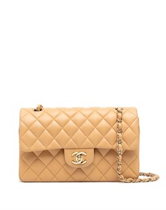 Маленькая сумка на плечо Double Flap 2003 го года Chanel pre-owned