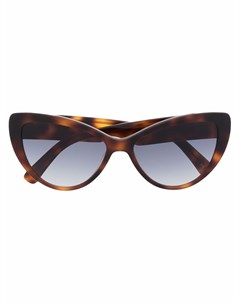 Солнцезащитные очки в оправе черепаховой расцветки Longchamp