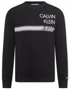 Толстовка с логотипом Calvin klein kids