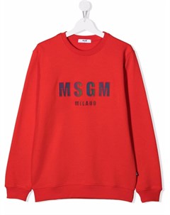 Толстовка с логотипом Msgm kids