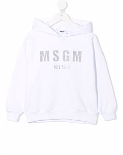 Худи с логотипом Msgm kids