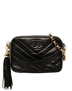 Сумка через плечо 1992 го года с логотипом CC Chanel pre-owned