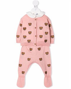 Пижама с принтом Teddy Bear Moschino kids