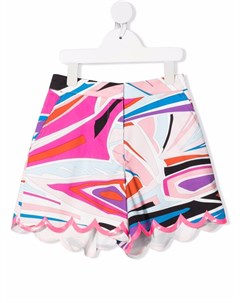 Шорты Lance с фестонами Emilio pucci junior