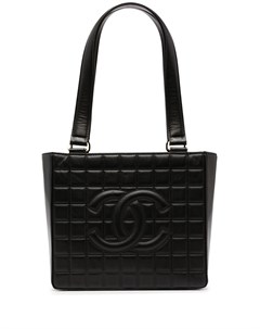 Сумка тоут Choco Bar 2003 го года с логотипом CC Chanel pre-owned