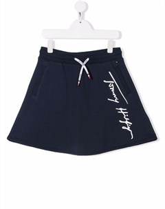 Юбка с кулиской и логотипом Tommy hilfiger junior