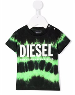 Футболка с принтом тай дай Diesel kids