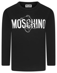 Футболка с логотипом Moschino kids