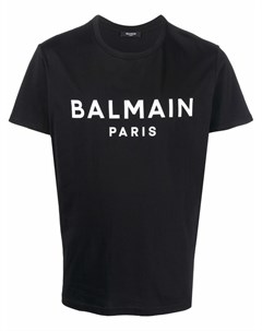 Футболка с логотипом Balmain