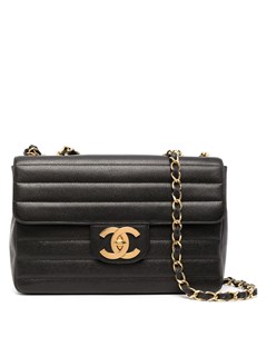 Сумка на плечо Jumbo Mademoiselle Classic Flap 1995 го года Chanel pre-owned