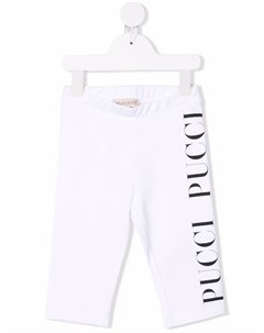 Легинсы с логотипом Emilio pucci junior