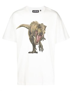 Футболка с принтом T Rex Mostly heard rarely seen