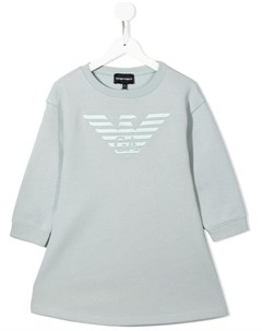 Платье с логотипом Emporio armani kids