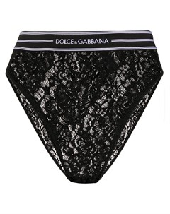 Трусы брифы из цветочного кружева Dolce&gabbana