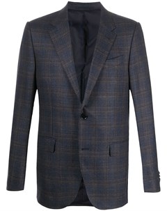 Клетчатый пиджак Ermenegildo zegna