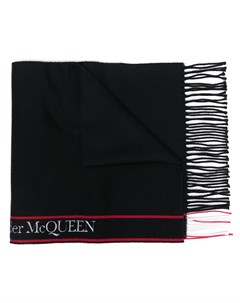 Шарф с логотипом Alexander mcqueen