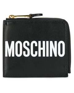 Кошелек с круговой молнией Moschino